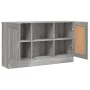 Sonoma graues Sperrholz-Sideboard 120x30,5x70 cm von vidaXL, Sideboards - Ref: Foro24-815625, Preis: 99,73 €, Rabatt: %