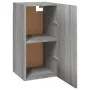 Sonoma grauer TV-Schrank aus Holzwerkstoff, 30,5 x 30 x 60 cm von vidaXL, TV-Möbel - Ref: Foro24-815743, Preis: 32,79 €, Raba...
