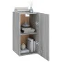 Sonoma grauer TV-Schrank aus Holzwerkstoff, 30,5 x 30 x 60 cm von vidaXL, TV-Möbel - Ref: Foro24-815743, Preis: 32,79 €, Raba...