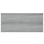 Mueble de lavabo madera de ingeniería gris Sonoma 100x38,5x45cm de vidaXL, Muebles de baño - Ref: Foro24-815658, Precio: 55,4...