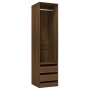 Kleiderschrank aus braunem Eichenholz mit Schubladen 50x50x200 cm von vidaXL, Kleiderschränke - Ref: Foro24-815350, Preis: 17...