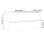 Mueble de lavabo madera de ingeniería gris Sonoma 100x38,5x45cm de vidaXL, Muebles de baño - Ref: Foro24-815658, Precio: 55,4...