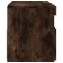 TV-Schrank mit LED-Leuchten, Farbe Eiche geräuchert, 60 x 35 x 40 cm von vidaXL, TV-Möbel - Ref: Foro24-815678, Preis: 47,98 ...
