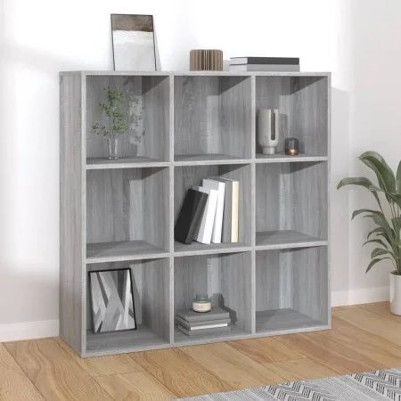 Sonoma gray shelving 98x29x97.5 cm by vidaXL, Bookcases and shelves - Ref: Foro24-815451, Price: 78,89 €, Discount: %