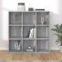 Sonoma gray shelving 98x29x97.5 cm by vidaXL, Bookcases and shelves - Ref: Foro24-815451, Price: 78,89 €, Discount: %