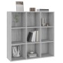 Regal in Sonoma-Grau, 98 x 29 x 97,5 cm von vidaXL, Bücherregale und Regale - Ref: Foro24-815451, Preis: 80,68 €, Rabatt: %