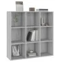 Sonoma gray shelving 98x29x97.5 cm by vidaXL, Bookcases and shelves - Ref: Foro24-815451, Price: 78,89 €, Discount: %