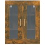 Wandschrank aus geräucherter Eiche, 69,5 x 34 x 90 cm von vidaXL, Sideboards - Ref: Foro24-817387, Preis: 87,01 €, Rabatt: %