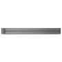 Jardinera arriate acero galvanizado gris 368x80x36 cm