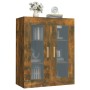 Wandschrank aus geräucherter Eiche, 69,5 x 34 x 90 cm von vidaXL, Sideboards - Ref: Foro24-817387, Preis: 87,01 €, Rabatt: %