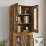 Wandschrank aus geräucherter Eiche, 69,5 x 34 x 90 cm von vidaXL, Sideboards - Ref: Foro24-817387, Preis: 87,01 €, Rabatt: %