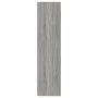 Sonoma grauer Sperrholzschrank mit Schubladen 50x50x200 cm von vidaXL, Kleiderschränke - Ref: Foro24-815349, Preis: 157,30 €,...