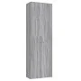 Armario de oficina madera contrachapada sonoma gris 60x32x190cm de vidaXL, Armarios archivadores - Ref: Foro24-815280, Precio...