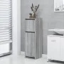 Gray Sonoma plywood bathroom cabinet 30x30x95 cm by vidaXL, Bathroom furniture - Ref: Foro24-815553, Price: 52,95 €, Discount: %