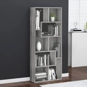 Sonoma-graues Sperrholzregal 67x24x161 cm von vidaXL, Bücherregale und Regale - Ref: Foro24-815502, Preis: 73,34 €, Rabatt: %