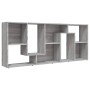 Sonoma-graues Sperrholzregal 67x24x161 cm von vidaXL, Bücherregale und Regale - Ref: Foro24-815502, Preis: 74,46 €, Rabatt: %