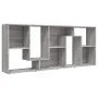 Sonoma-graues Sperrholzregal 67x24x161 cm von vidaXL, Bücherregale und Regale - Ref: Foro24-815502, Preis: 74,56 €, Rabatt: %