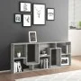 Sonoma-graues Sperrholzregal 67x24x161 cm von vidaXL, Bücherregale und Regale - Ref: Foro24-815502, Preis: 74,56 €, Rabatt: %