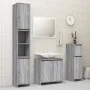 Sonoma grau Sperrholz Badezimmerschrank 30x30x95 cm von vidaXL, Badezimmermöbel - Ref: Foro24-815553, Preis: 52,95 €, Rabatt: %