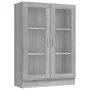Vitrine aus grauem Sonoma-Sperrholz, 82,5 x 30,5 x 115 cm von vidaXL, Bücherregale und Regale - Ref: Foro24-815619, Preis: 97...