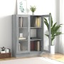 Sonoma gray plywood display case 82.5x30.5x115 cm by vidaXL, Bookcases and shelves - Ref: Foro24-815619, Price: 94,57 €, Disc...
