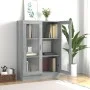 Vitrine aus grauem Sonoma-Sperrholz, 82,5 x 30,5 x 115 cm von vidaXL, Bücherregale und Regale - Ref: Foro24-815619, Preis: 97...