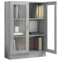 Vitrine aus grauem Sonoma-Sperrholz, 82,5 x 30,5 x 115 cm von vidaXL, Bücherregale und Regale - Ref: Foro24-815619, Preis: 97...