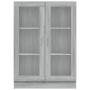 Vitrine aus grauem Sonoma-Sperrholz, 82,5 x 30,5 x 115 cm von vidaXL, Bücherregale und Regale - Ref: Foro24-815619, Preis: 94...