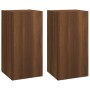 Muebles para TV 2 uds madera roble marrón 30,5x30x60 cm de vidaXL, Muebles TV - Ref: Foro24-815746, Precio: 41,83 €, Descuent...