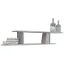 Sonoma gray wood TV wall shelf 125x18x23 cm by vidaXL, Shelves and shelves - Ref: Foro24-815877, Price: 23,78 €, Discount: %