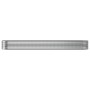 Jardinera arriate acero galvanizado plata 368x80x36 cm