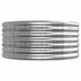 Jardinera arriate acero galvanizado plata 368x80x36 cm