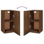 Muebles para TV 2 uds madera roble marrón 30,5x30x60 cm de vidaXL, Muebles TV - Ref: Foro24-815746, Precio: 41,83 €, Descuent...