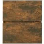 Smoked oak engineered wood washbasin cabinet 41x38.5x45 cm by vidaXL, Bathroom furniture - Ref: Foro24-815645, Price: 37,82 €...