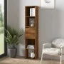Regal aus geräuchertem Eichensperrholz, 36 x 30 x 171 cm von vidaXL, Bücherregale und Regale - Ref: Foro24-815534, Preis: 82,...