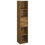 Regal aus geräuchertem Eichensperrholz, 36 x 30 x 171 cm von vidaXL, Bücherregale und Regale - Ref: Foro24-815534, Preis: 82,...