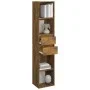 Regal aus geräuchertem Eichensperrholz, 36 x 30 x 171 cm von vidaXL, Bücherregale und Regale - Ref: Foro24-815534, Preis: 82,...