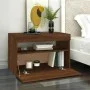 TV-Schrank mit LED-Leuchten, Farbe Eiche geräuchert, 60 x 35 x 40 cm von vidaXL, TV-Möbel - Ref: Foro24-815682, Preis: 43,78 ...