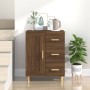 Aparador madera contrachapada marrón roble 69,5x34x90 cm de vidaXL, Aparadores - Ref: Foro24-817371, Precio: 72,06 €, Descuen...