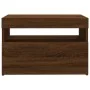TV cabinet with LED lights smoked oak color 60x35x40 cm by vidaXL, TV Furniture - Ref: Foro24-815682, Price: 43,78 €, Discoun...