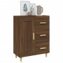 Aparador madera contrachapada marrón roble 69,5x34x90 cm de vidaXL, Aparadores - Ref: Foro24-817371, Precio: 72,06 €, Descuen...