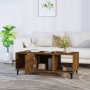 Smoked oak plywood coffee table 102x50x40 cm by vidaXL, Coffee table - Ref: Foro24-817528, Price: 48,27 €, Discount: %