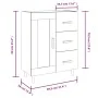 Sideboard aus braunem Eichensperrholz, 69,5 x 34 x 90 cm von vidaXL, Sideboards - Ref: Foro24-817371, Preis: 71,32 €, Rabatt: %