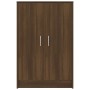 Mueble zapatero madera contrachapada roble marrón 60x35x92 cm