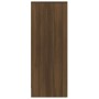 Mueble zapatero madera contrachapada roble marrón 60x35x92 cm