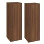 TV-Möbel 2 Stück Holzwerkstoff Eiche braun 30,5x30x90cm von vidaXL, TV-Möbel - Ref: Foro24-815752, Preis: 83,54 €, Rabatt: %