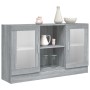 Vitrine aus Sperrholz in Sonoma-Grau, 120 x 30,5 x 70 cm von vidaXL, Sideboards - Ref: Foro24-815628, Preis: 93,00 €, Rabatt: %