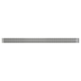 Jardinera arriate acero galvanizado plata 440x80x36 cm