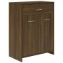 Badezimmerschrank aus braunem Eichensperrholz, 60 x 33 x 80 cm von vidaXL, Badezimmermöbel - Ref: Foro24-815665, Preis: 69,33...