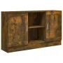 Sideboard aus geräuchertem Eichensperrholz, 120 x 30,5 x 70 cm von vidaXL, Sideboards - Ref: Foro24-815624, Preis: 85,39 €, R...